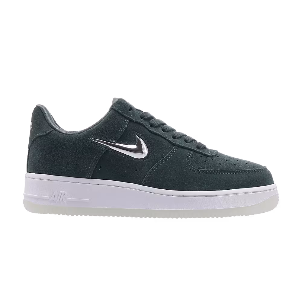 Nike Women's Air Force 1 Chrome Jewel - Faded Spruce