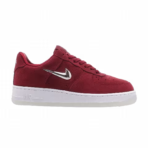 Nike Wmns Air Force 1 '07 Premium LX 'Chrome Jewel - Team Red'