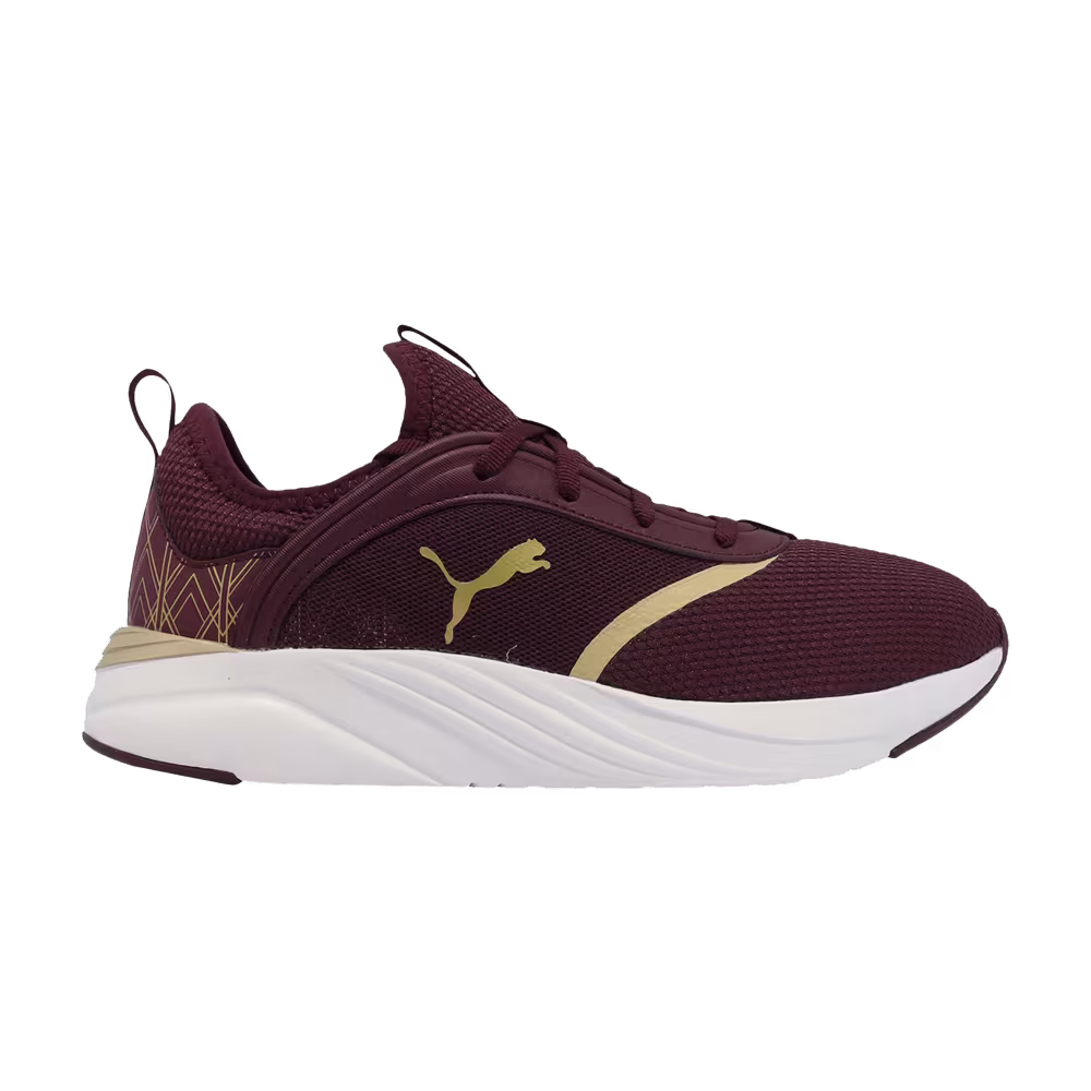 Puma Women's Softride Ruby Deco Glam - Aubergine Team Gold