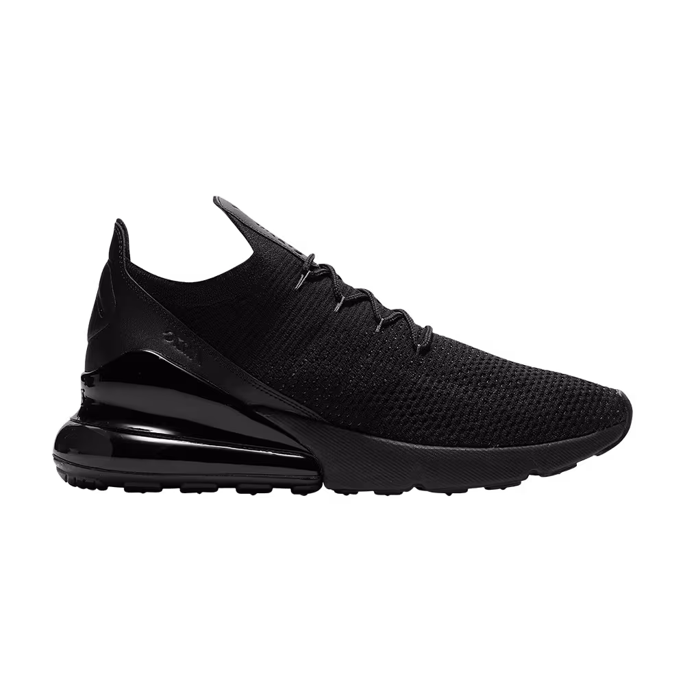 Nike Air Max 270 Flyknit Triple Black