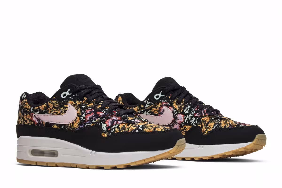 Nike Women's Air Max 1 QS Floral, view 9