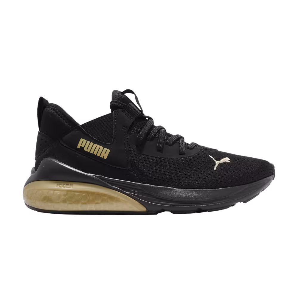 Puma Women's Cell Vive Black Team Gold