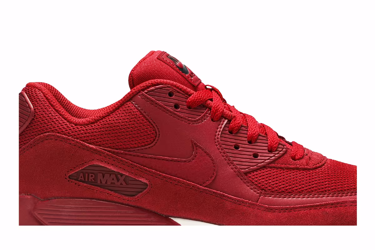 Nike Air Max 90 Essential Gym Red, view 3