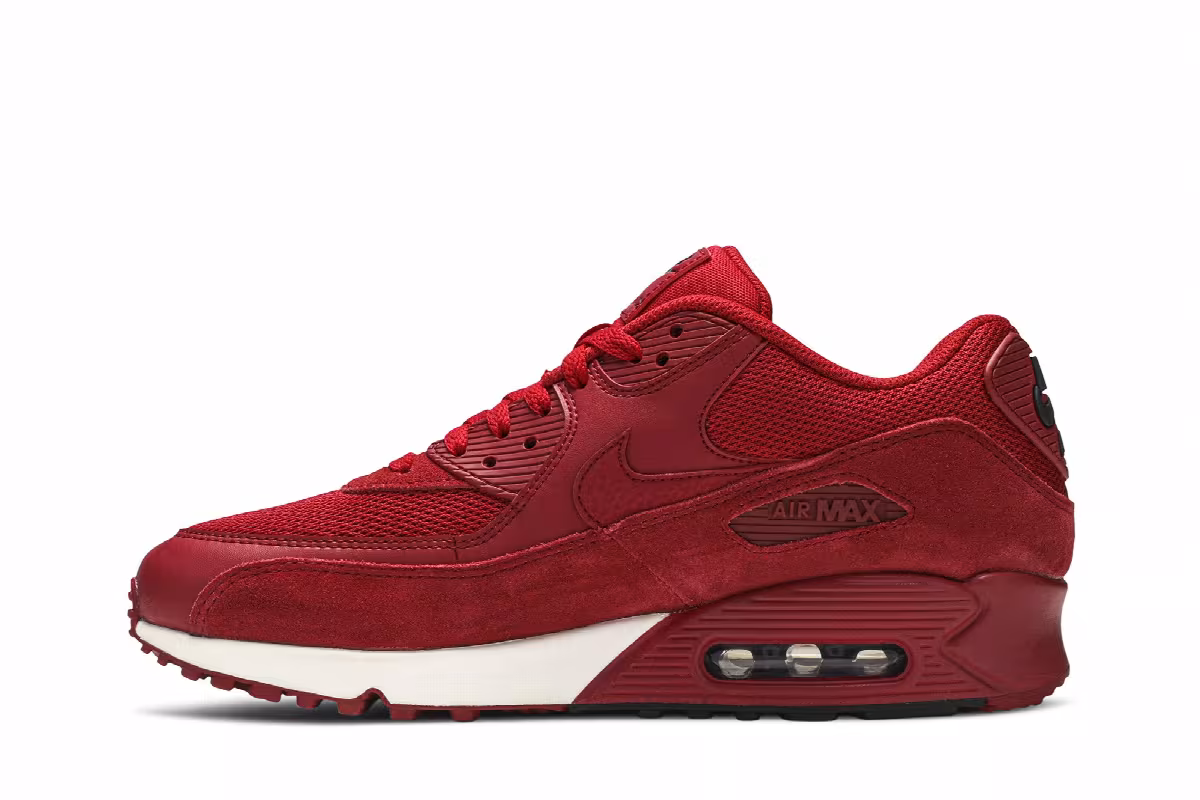 Nike Air Max 90 Essential Gym Red, view 4