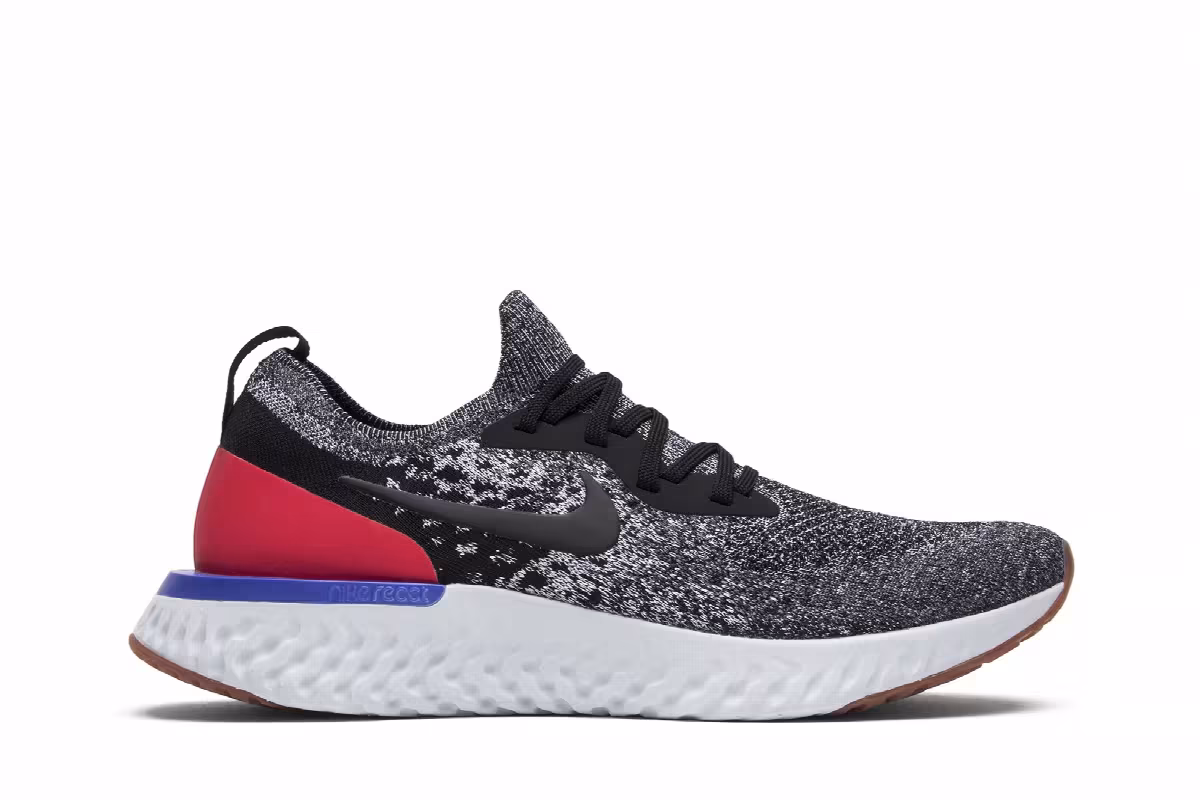 Nike Epic React Flyknit Red Orbit, view 2