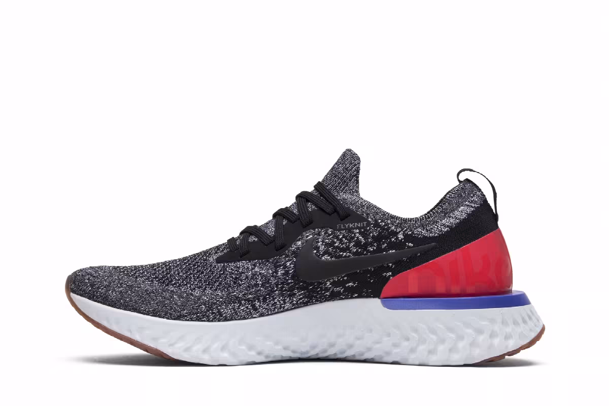 Nike Epic React Flyknit Red Orbit, view 4
