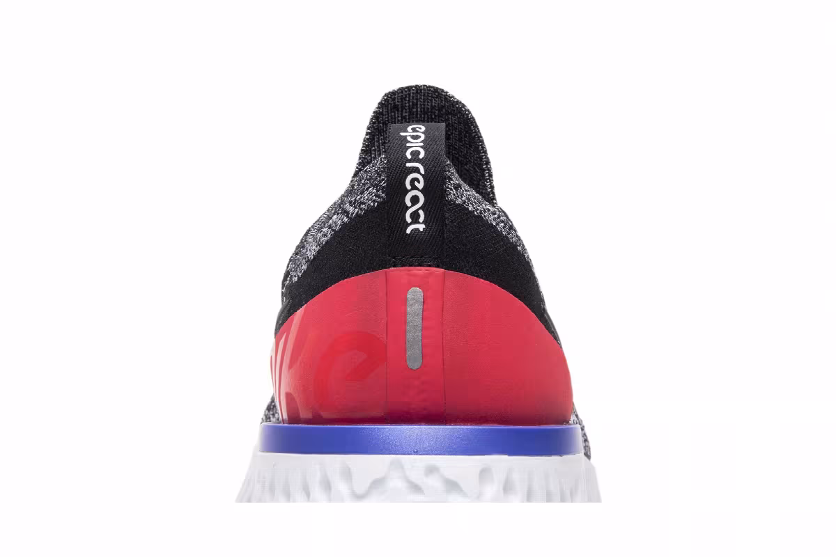 Nike Epic React Flyknit Red Orbit, view 8