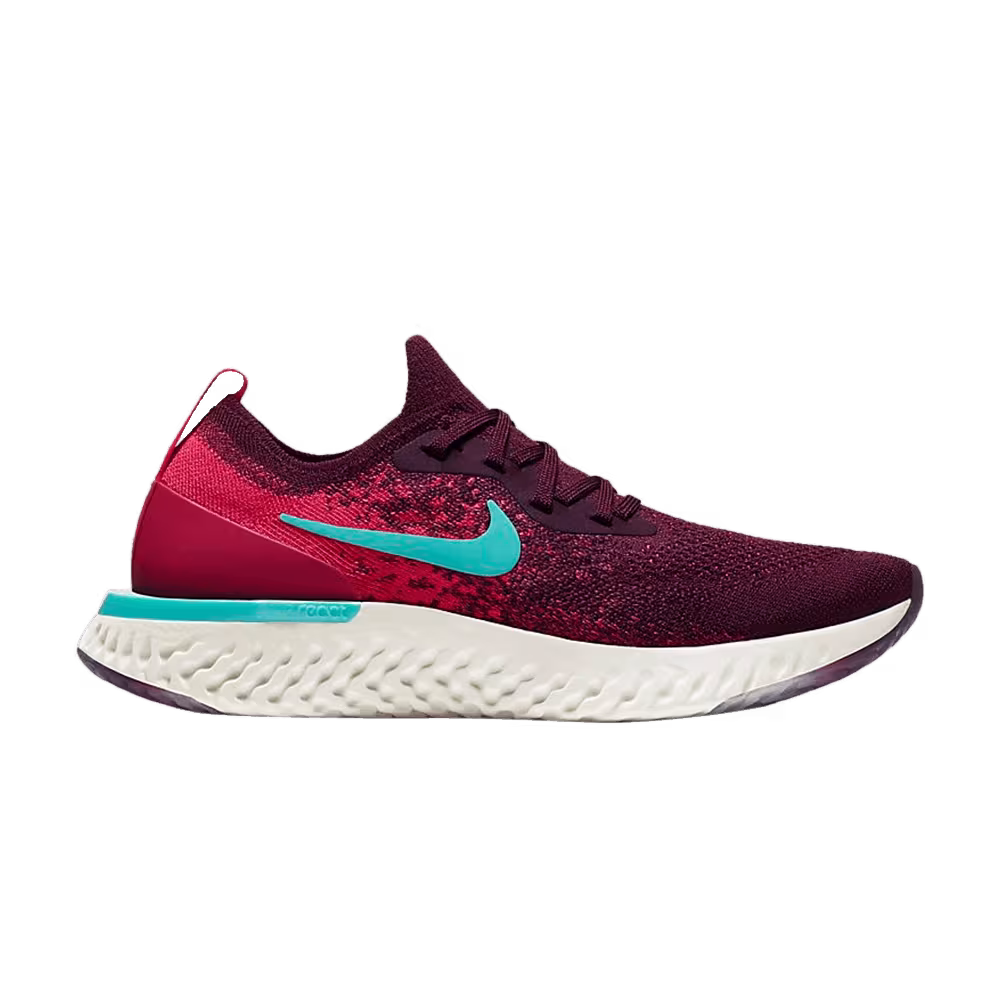 Nike Women's Epic React Flyknit Bordeaux