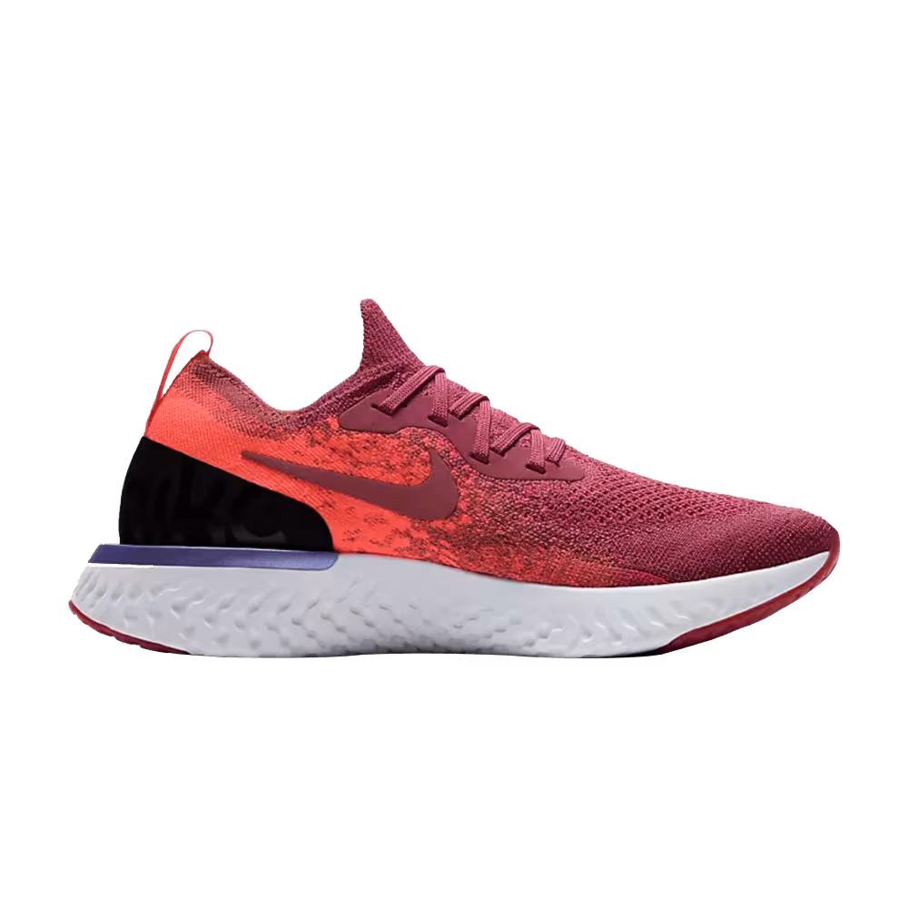 Nike Women's Epic React Flyknit Vintage Wine