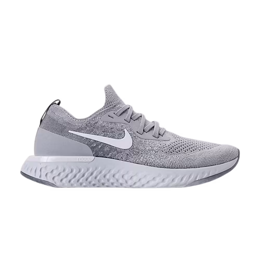 Nike Women's Epic React Flyknit Wolf Grey