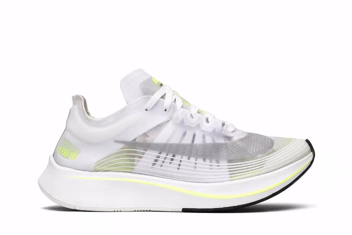Nike Women's Zoom Fly SP Volt Glow, view 2