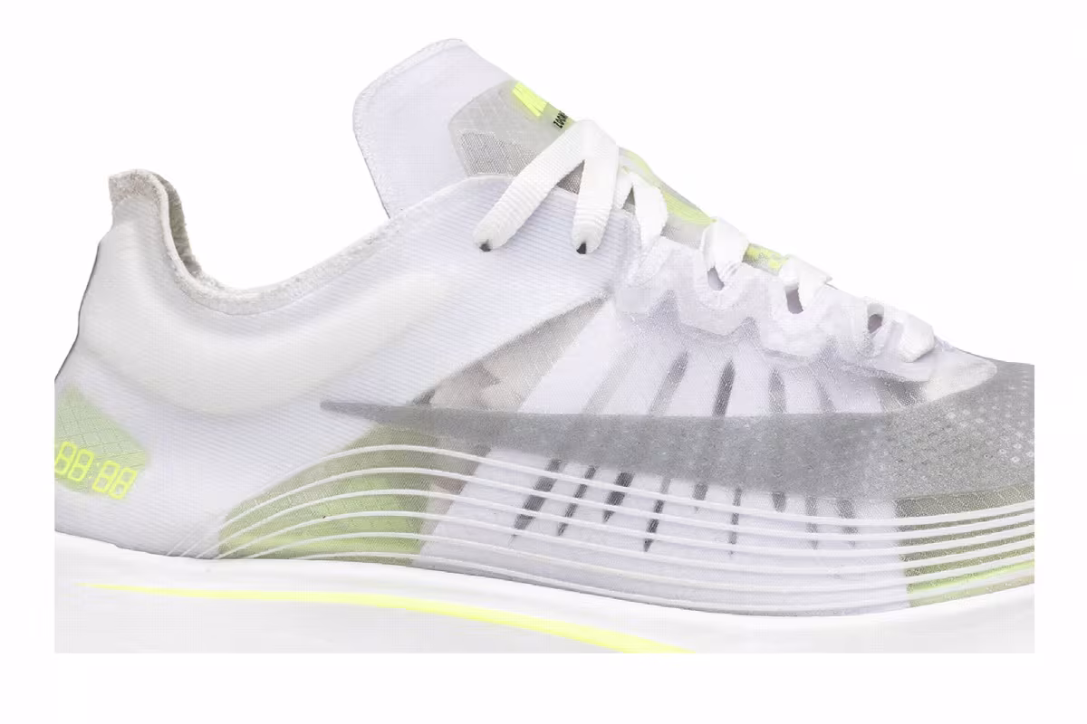 Nike Women's Zoom Fly SP Volt Glow, view 3