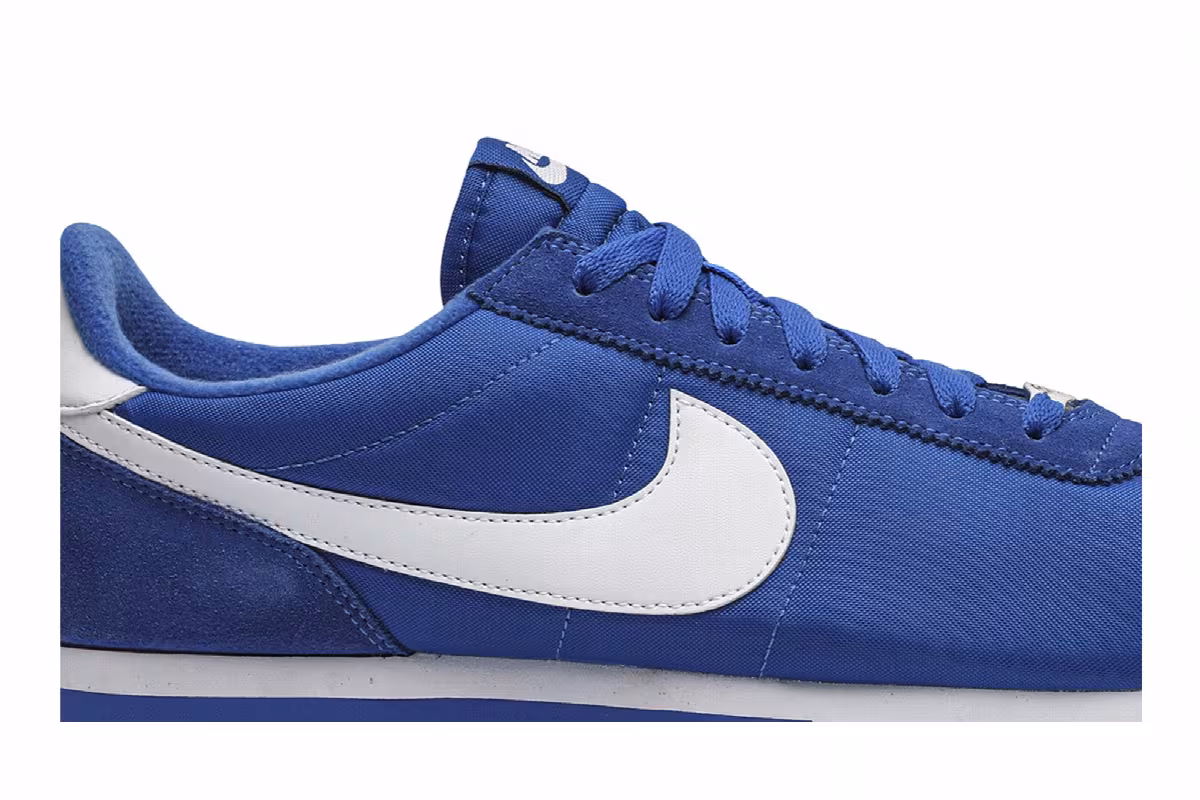Nike Dover Street Market x Cortez Basic Nylon Royal, view 3