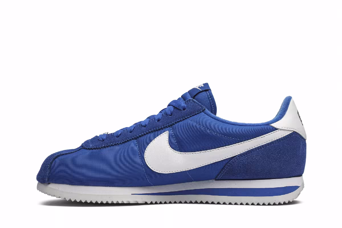 Nike Dover Street Market x Cortez Basic Nylon Royal, view 4