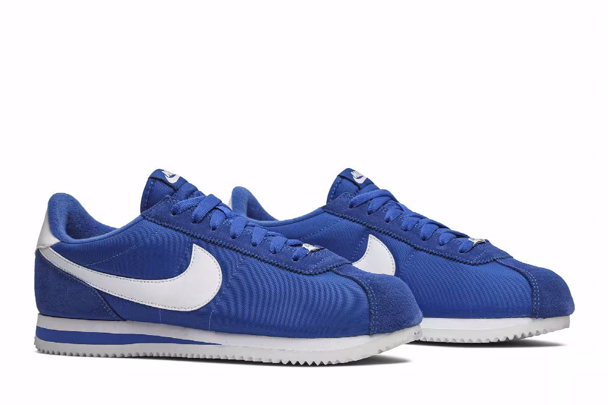 Nike Dover Street Market x Cortez Basic Nylon Royal, view 9