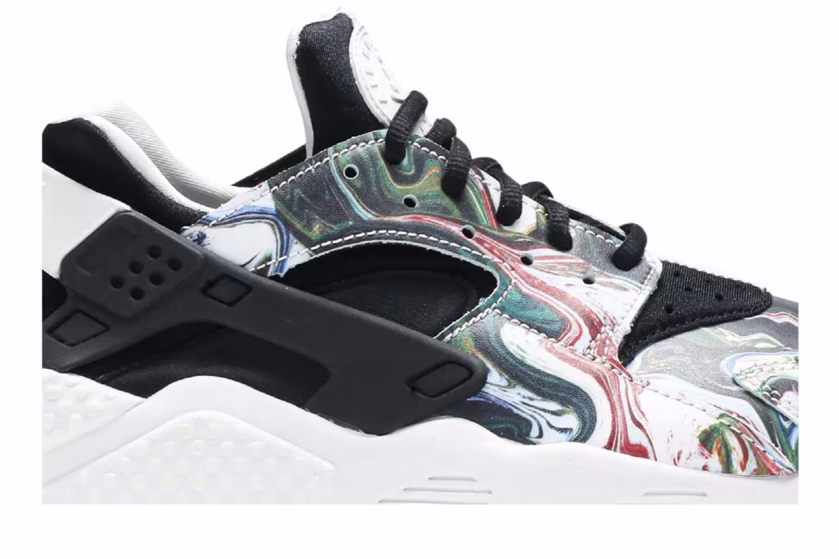 Nike Women's Air Huarache Marble Dye, view 3