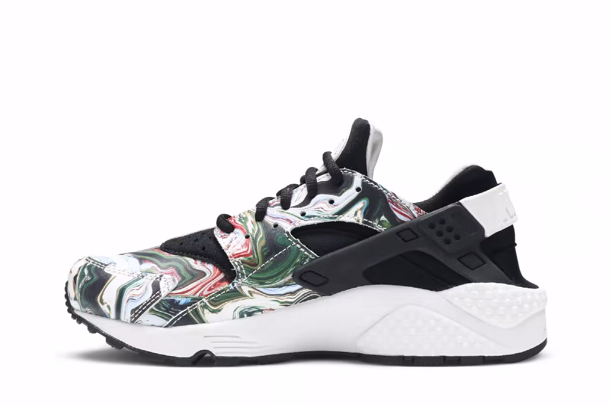 Nike Women's Air Huarache Marble Dye, view 4