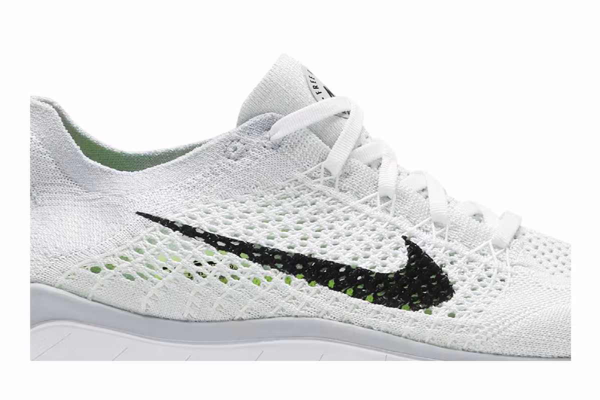 Nike Free RN Flyknit 2018 White, view 3
