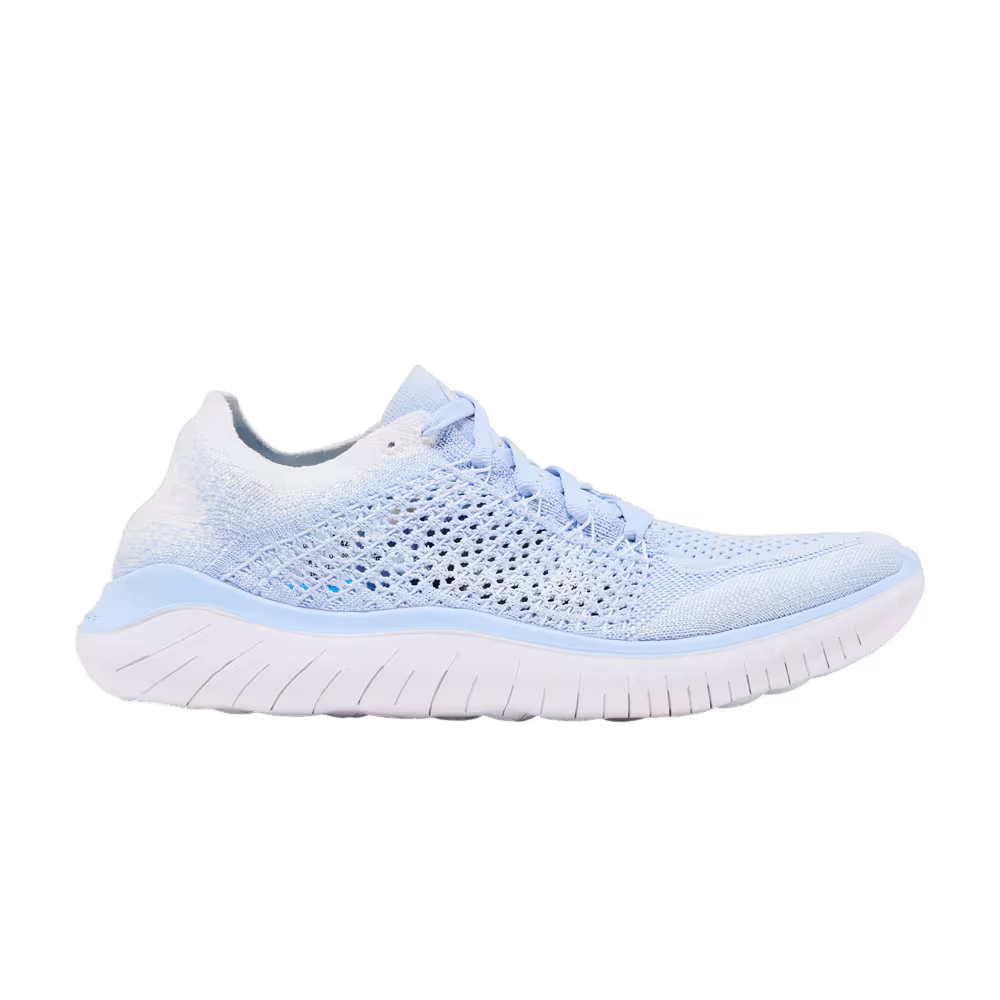 Nike Women's Free RN Flyknit 2018 Hydrogen Blue