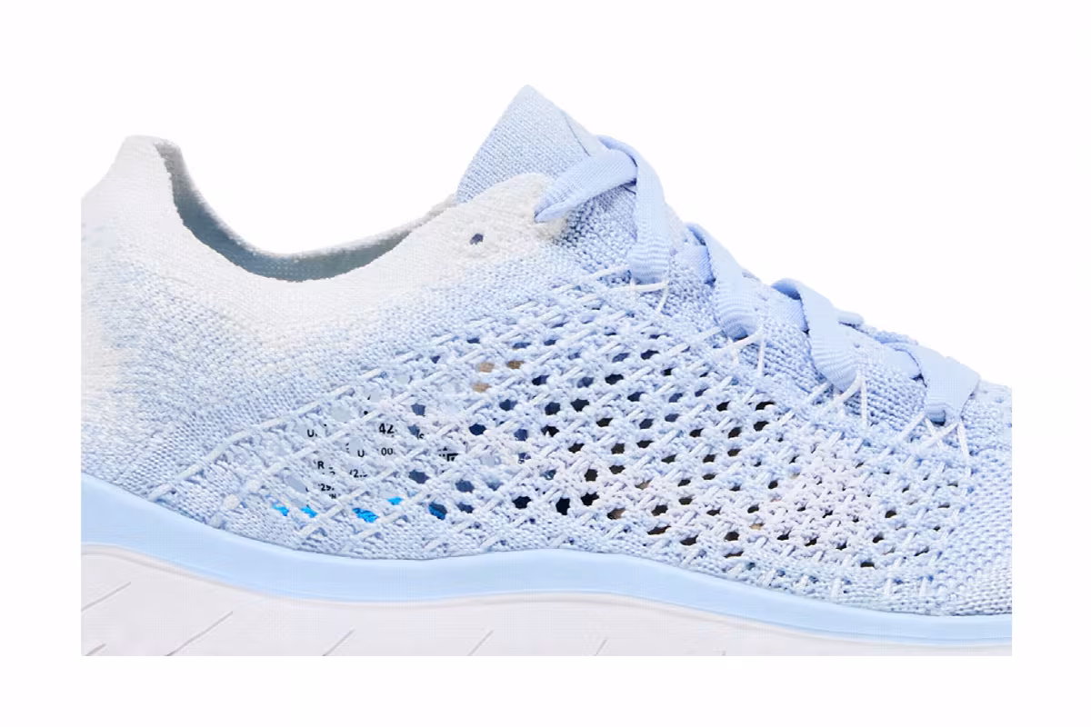 Nike Women's Free RN Flyknit 2018 Hydrogen Blue, view 3