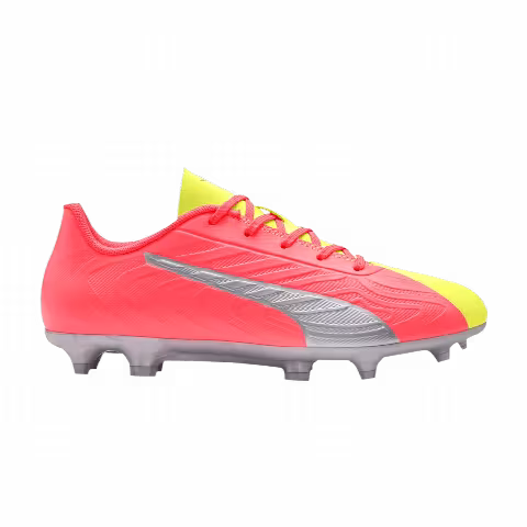 Puma One 20.4 FG AG Jr 'Peach Fizzy Yellow'