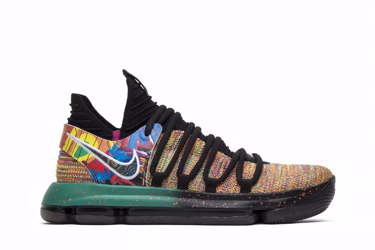 Nike Zoom KD 10 PE What The, view 2