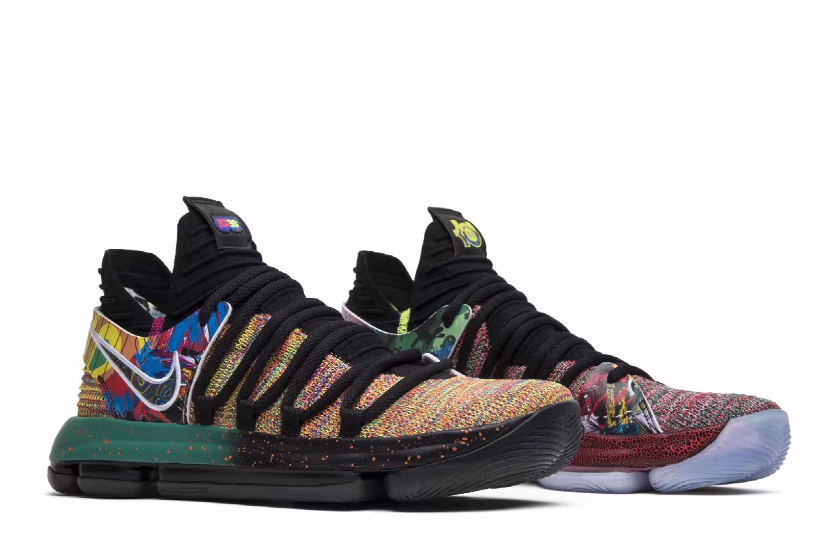 Nike Zoom KD 10 PE What The, view 9