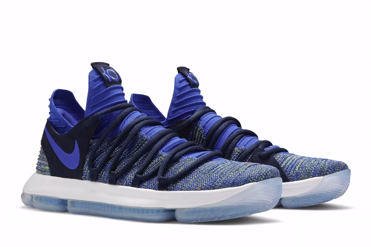 Nike KD 10 Racer Blue, view 9