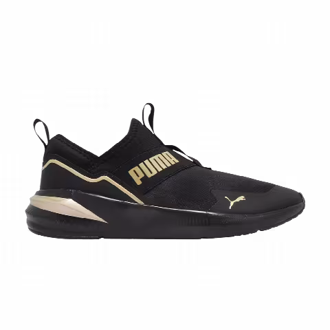 Puma Wmns Platinum Alt 'Black Team Gold'