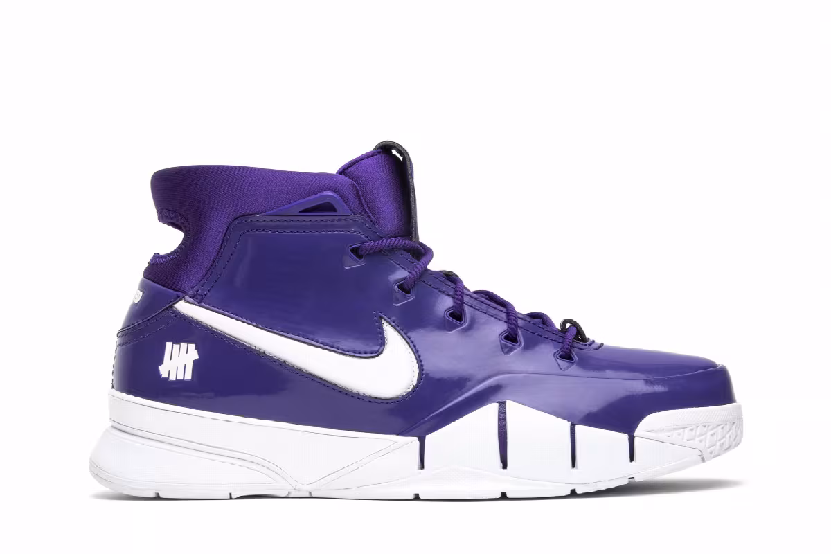 Undefeated x Nike Zoom Kobe 1 Protro Purple, view 2