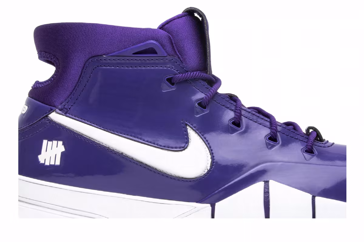 Undefeated x Nike Zoom Kobe 1 Protro Purple, view 3
