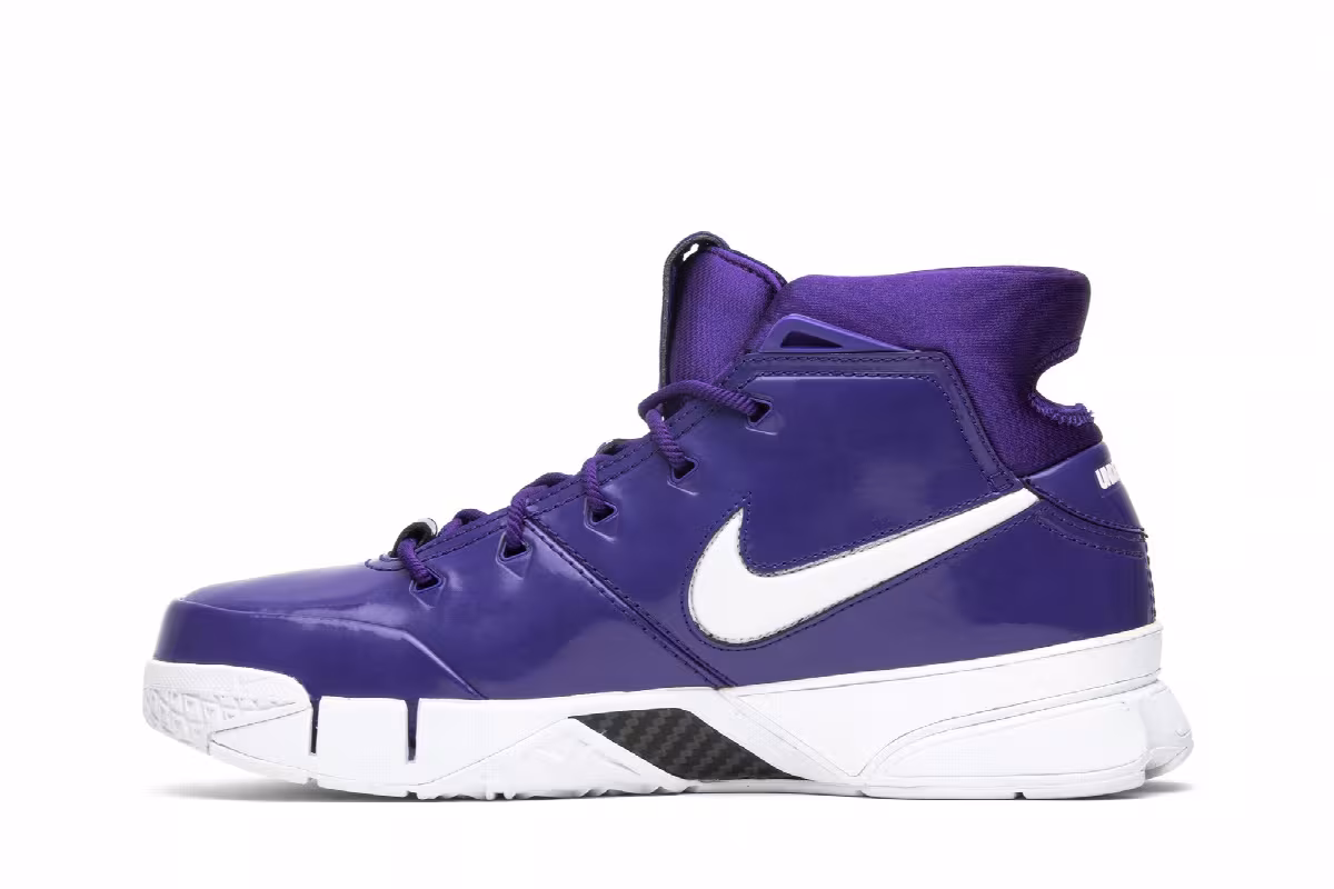 Undefeated x Nike Zoom Kobe 1 Protro Purple, view 4