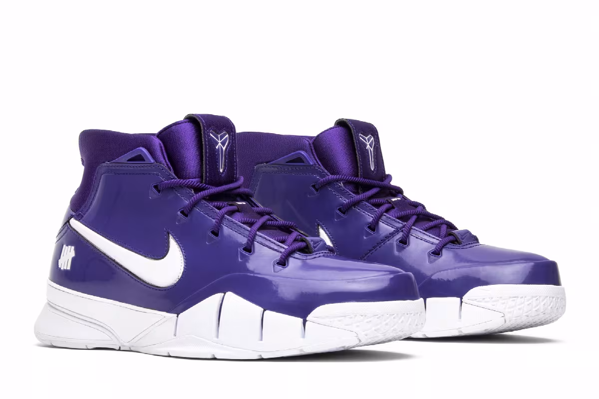 Undefeated x Nike Zoom Kobe 1 Protro Purple, view 9