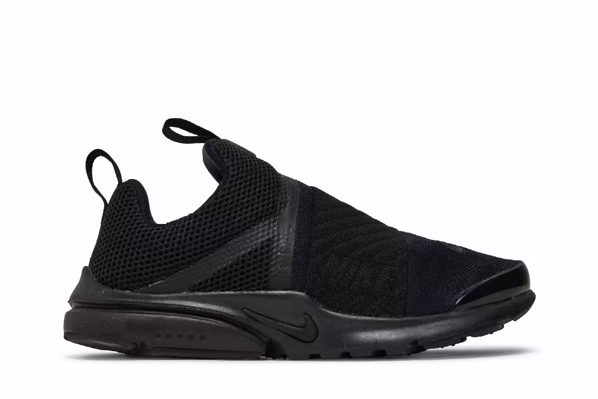 Nike Presto Extreme GS Triple Black, view 2