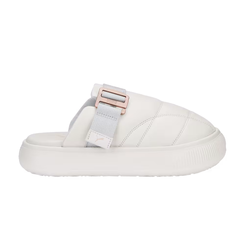 Puma Women's Suede Mayu Leather Mule Nimbus Cloud