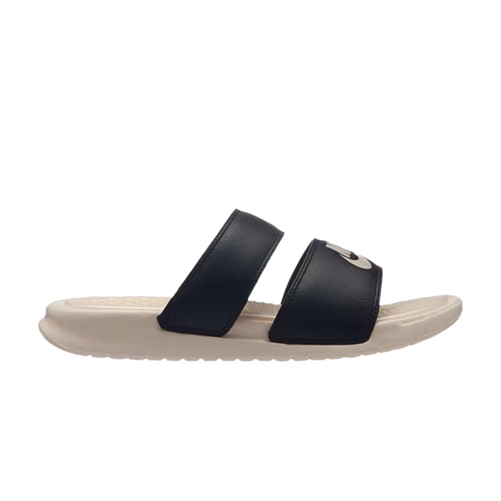 Nike Women's Benassi Duo Ultra Slide Black Guava Ice