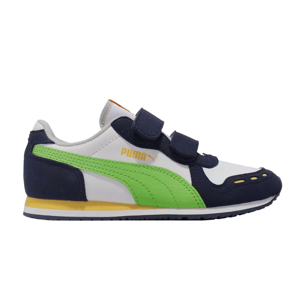 Puma Cabana Racer SL V PS White Green Flash