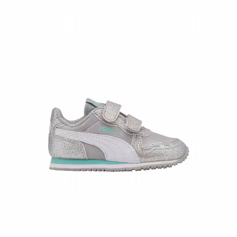Puma Cabana Racer AC Infant 'Glitz - Silver Grey'