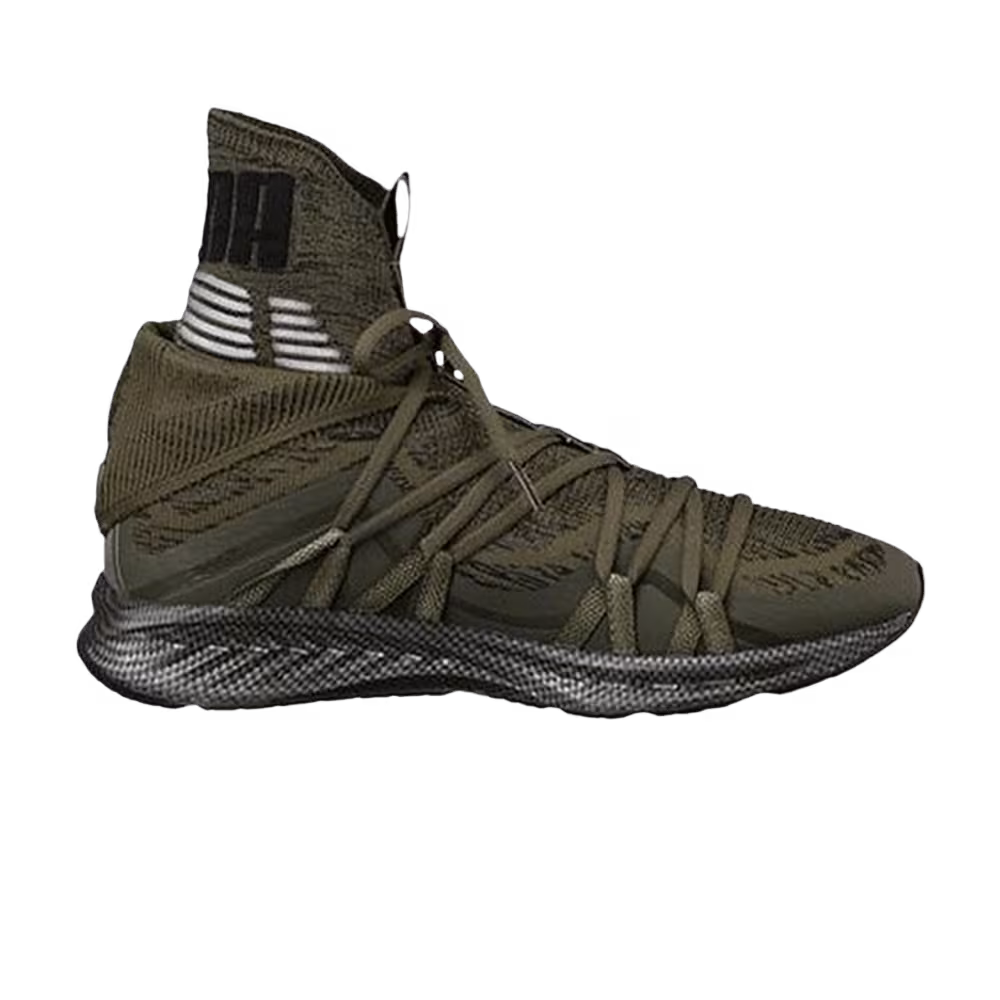 Puma Ignite Evoknit Fold CF Olive Night