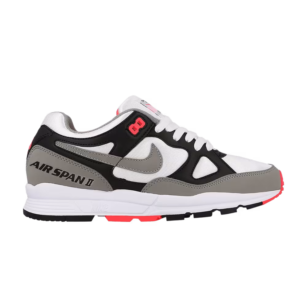 Nike Women's Air Span 2 Black Solar Red