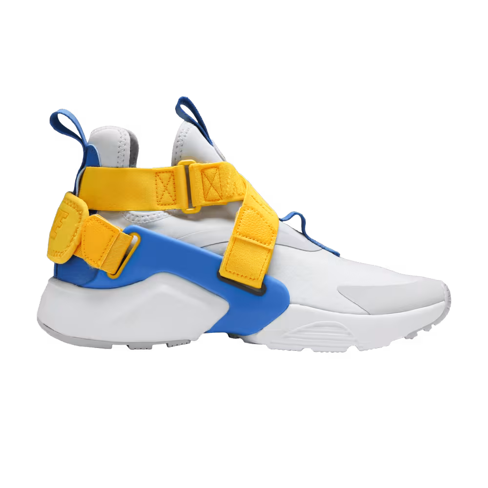 Nike Air Huarache City Low GS Platinum Blue Amarillo