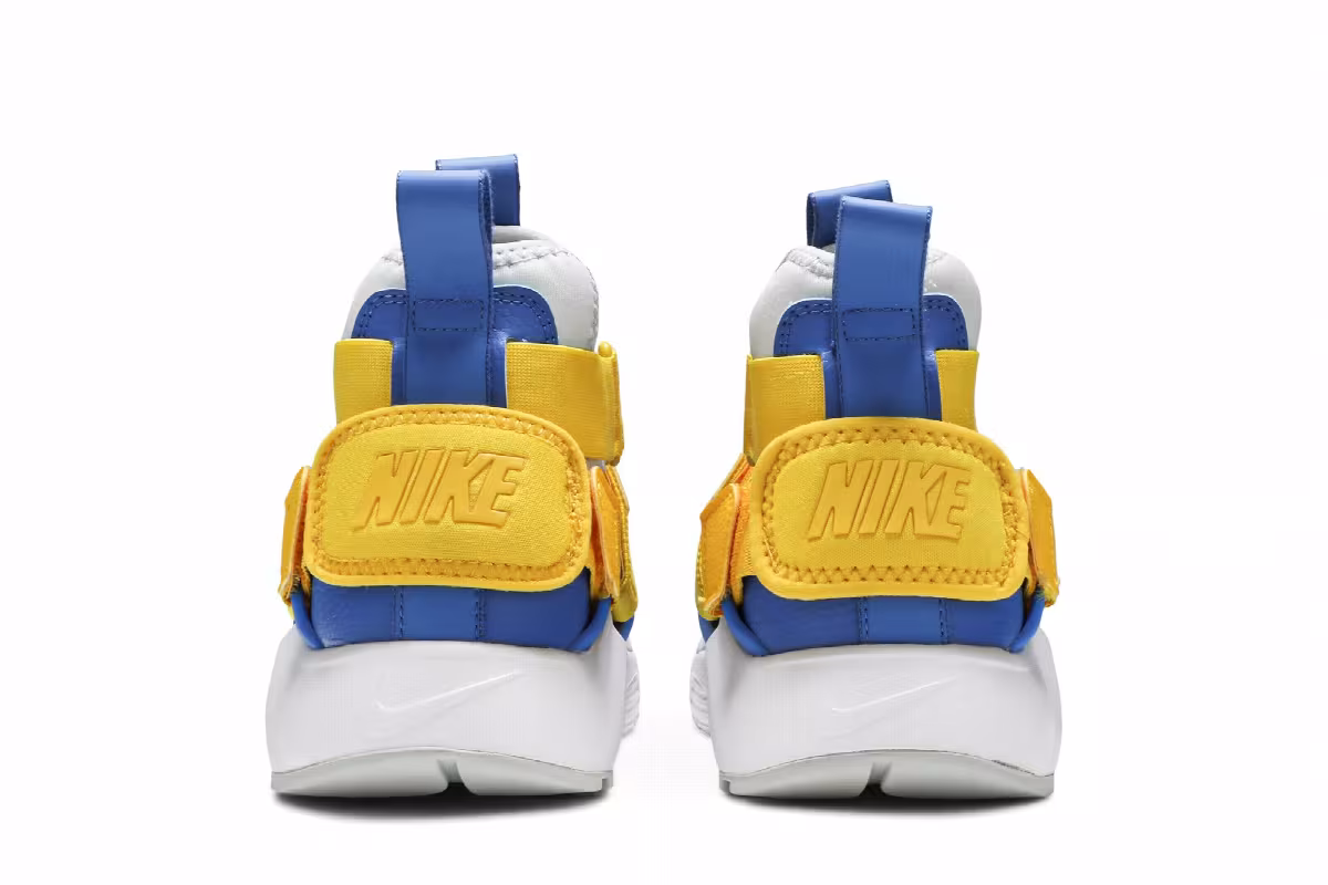 Nike Air Huarache City Low GS Platinum Blue Amarillo, view 7
