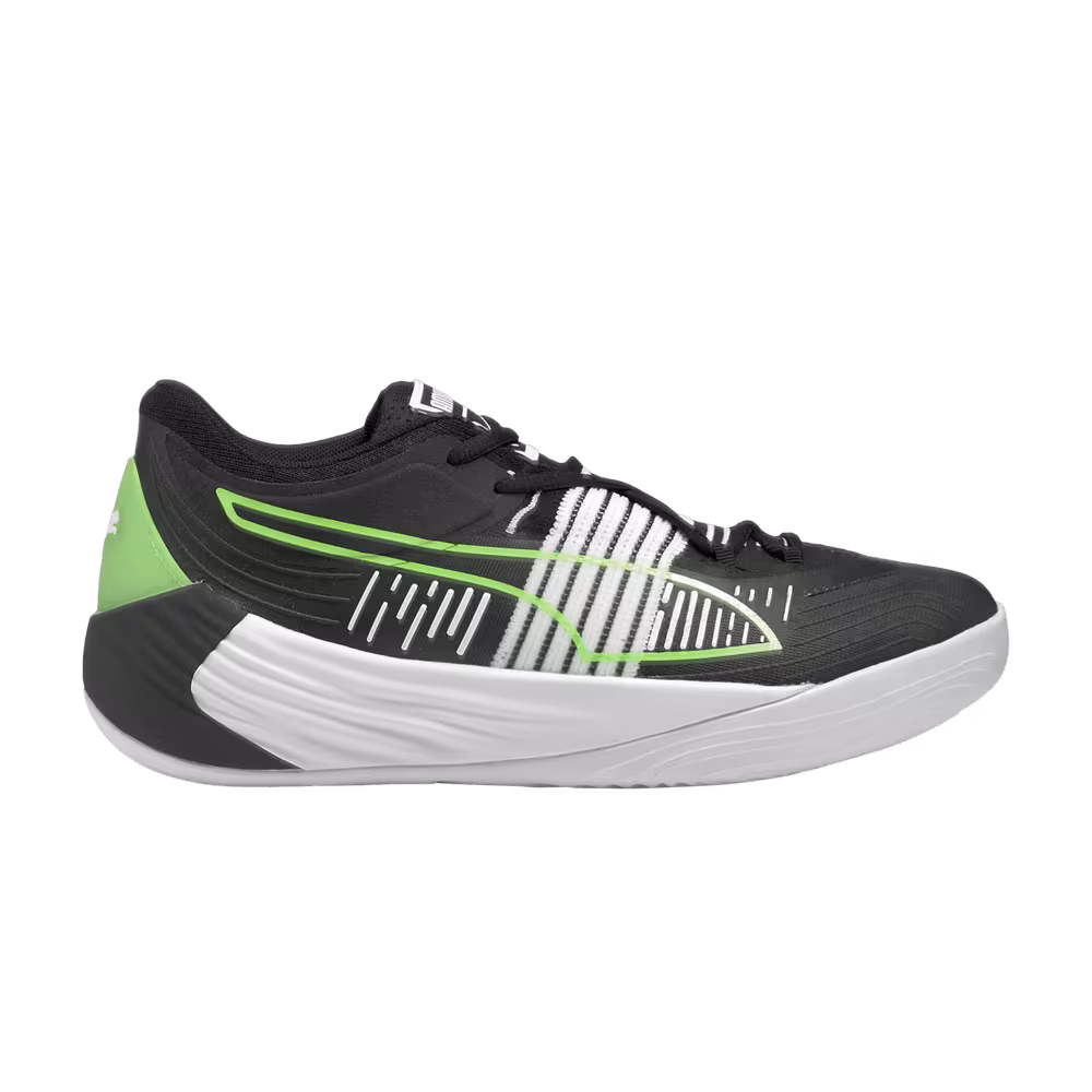Puma Fusion Nitro Black Green Glare