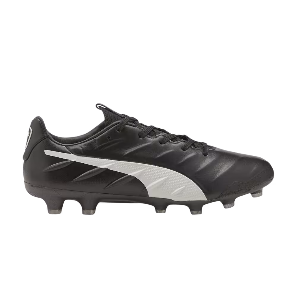 Puma King Platinum 21 HG AG Black White