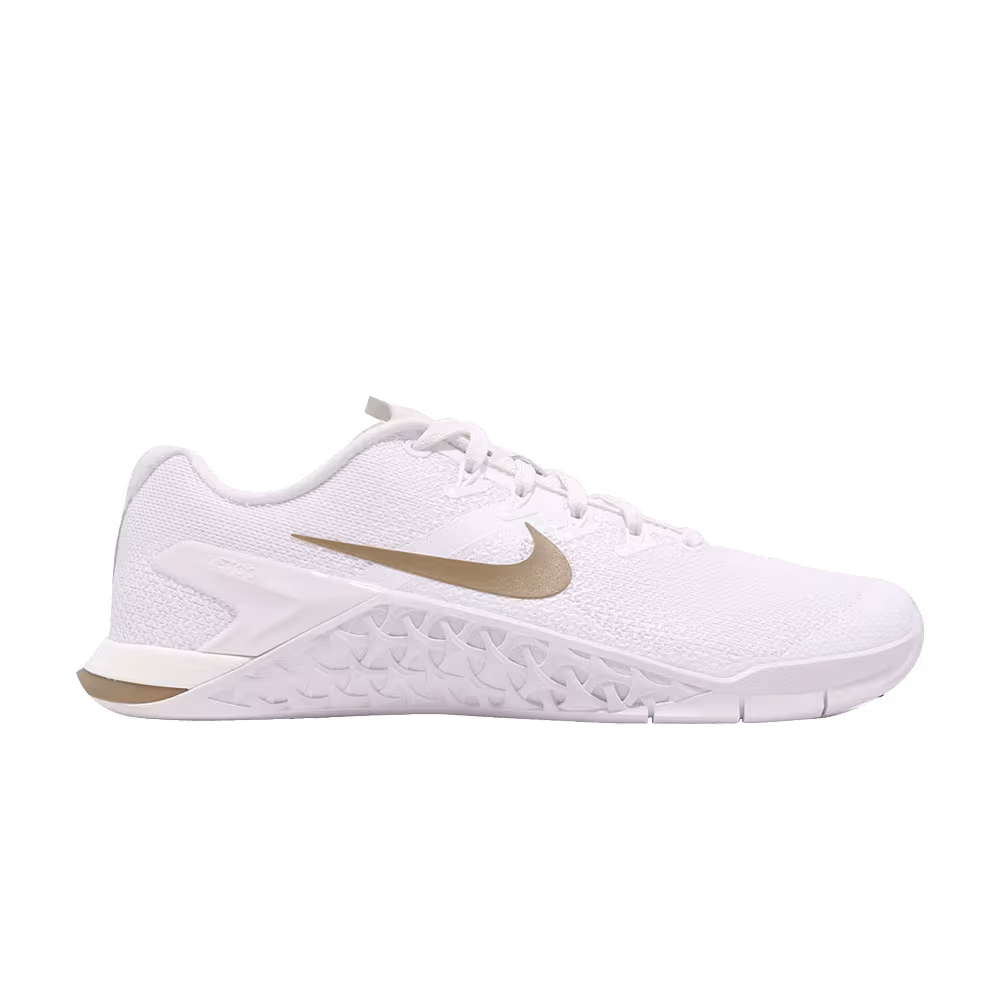 Nike Women's Metcon 4 Champagne Metallic Gold