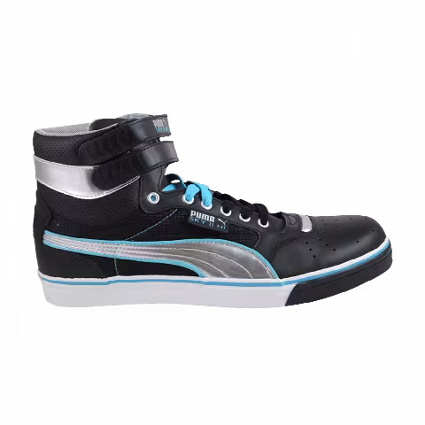 Puma Sky High Vulc LSP 'Black Metallic Silver Blue'