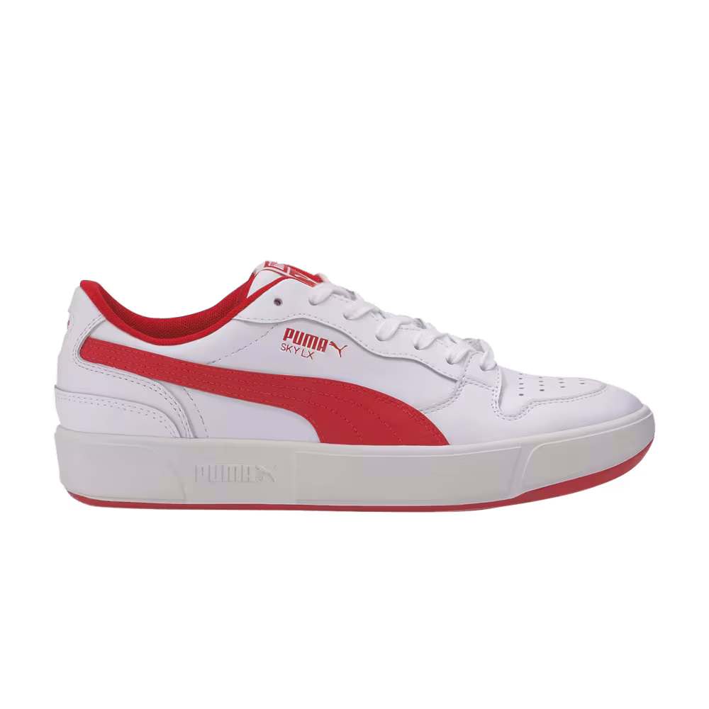 Puma Sky LX Low White High Risk Red