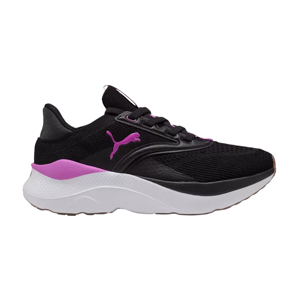 Puma Women's Softride Mayve Black Pure Magenta