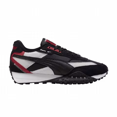 Puma Blacktop Rider 'Black Cool Light Grey Burgundy'