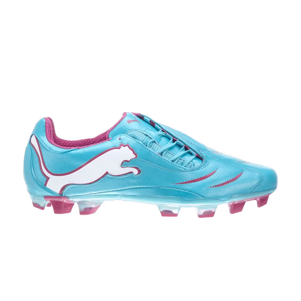 Puma Women's Powercat 2.10 FG Blue Atoll